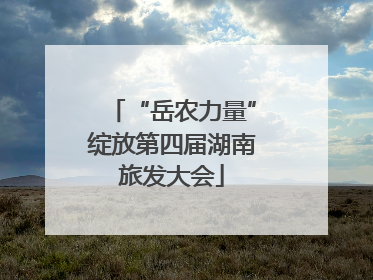 “岳农力量”绽放第四届湖南旅发大会