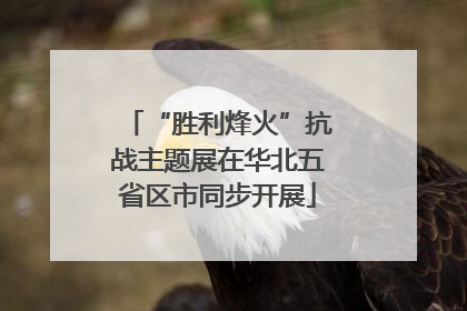 “胜利烽火”抗战主题展在华北五省区市同步开展