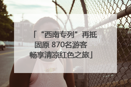 “西南专列”再抵固原 870名游客畅享清凉红色之旅