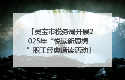 灵宝市税务局开展2025年“悦读新思想”职工经典诵读活动