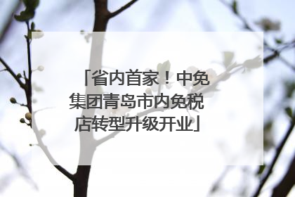省内首家！中免集团青岛市内免税店转型升级开业