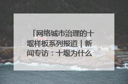 网络城市治理的十堰样板系列报道｜新闻专访：十堰为什么成为“黑马型”城市治理网络维度典型