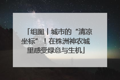 组图丨城市的“清凉坐标”！在株洲神农城里感受绿意与生机