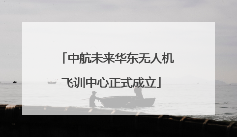 中航未来华东无人机飞训中心正式成立