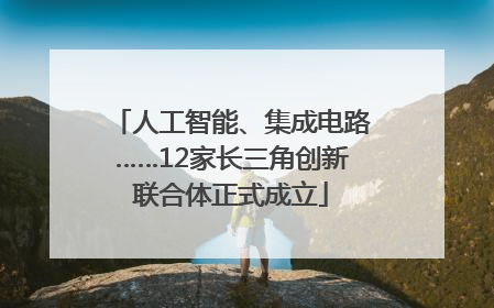 人工智能、集成电路……12家长三角创新联合体正式成立