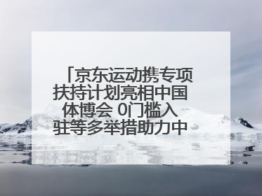 京东运动携专项扶持计划亮相中国体博会 0门槛入驻等多举措助力中小品牌成长