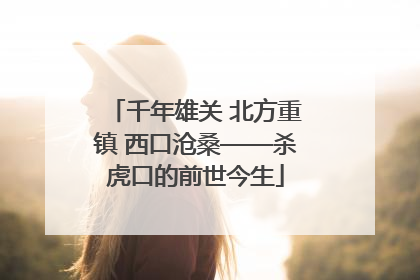 千年雄关 北方重镇 西口沧桑——杀虎口的前世今生