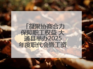 凝聚协商合力 保障职工权益 大通县举办2025年度职代会暨工资集体协商现场观摩交流活动