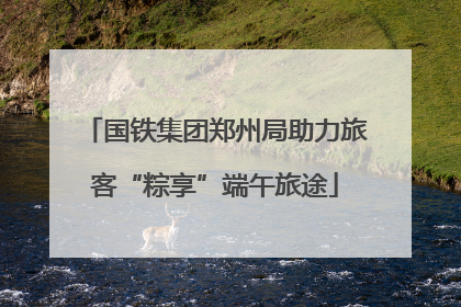 国铁集团郑州局助力旅客“粽享”端午旅途