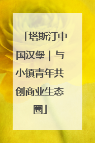 塔斯汀中国汉堡｜与小镇青年共创商业生态圈