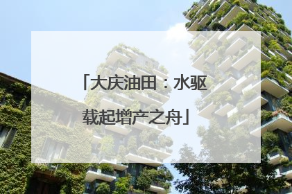 大庆油田：水驱载起增产之舟