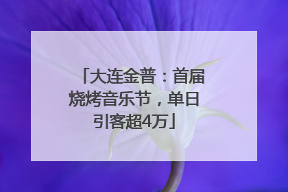大连金普：首届烧烤音乐节，单日引客超4万