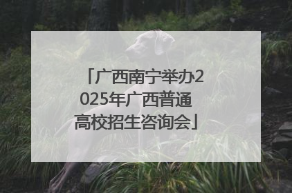 广西南宁举办2025年广西普通高校招生咨询会