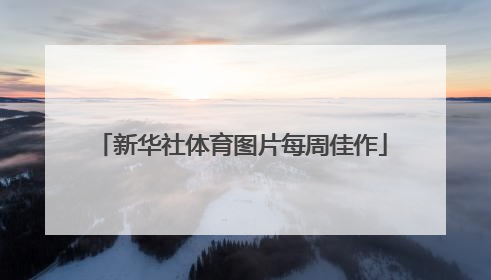 新华社体育图片每周佳作