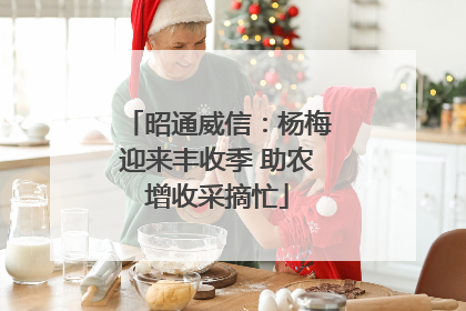 昭通威信：杨梅迎来丰收季 助农增收采摘忙