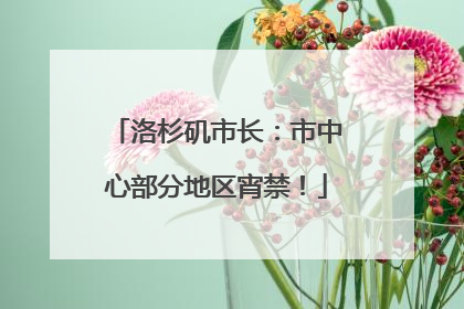 洛杉矶市长：市中心部分地区宵禁！