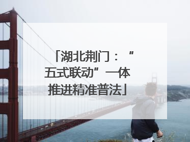湖北荆门：“五式联动”一体推进精准普法