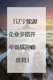 辽宁能源企业多措并举备战迎峰度夏