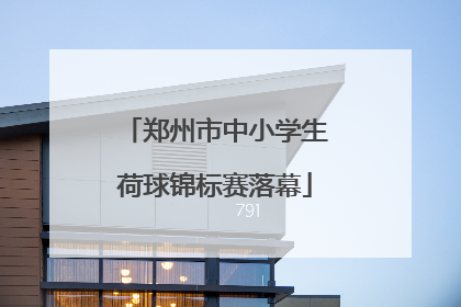 郑州市中小学生荷球锦标赛落幕