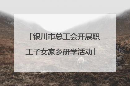 银川市总工会开展职工子女家乡研学活动