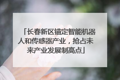 长春新区锚定智能机器人和传感器产业，抢占未来产业发展制高点