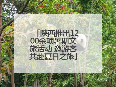 陕西推出1200余项暑期文旅活动 邀游客共赴夏日之旅