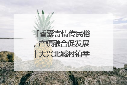 香囊寄情传民俗，产镇融合促发展｜大兴北臧村镇举办端午主题活动