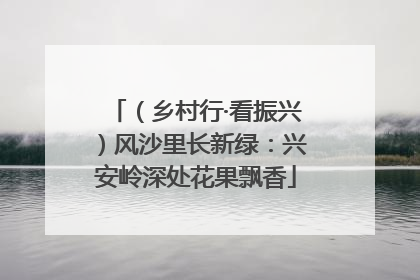 （乡村行·看振兴）风沙里长新绿：兴安岭深处花果飘香