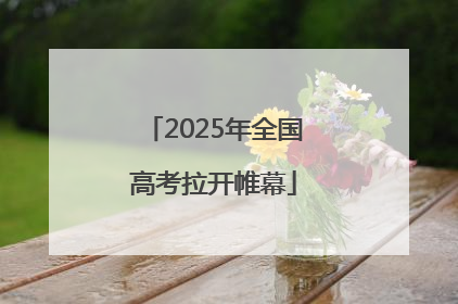 2025年全国高考拉开帷幕